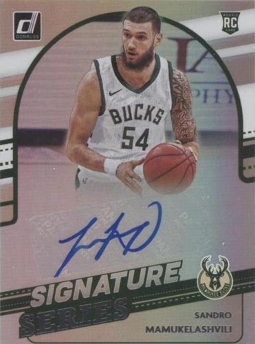 2021-22 Panini Donruss - Sandro Mamukelashvili #SS-SMM