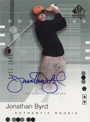 2002 SP Authentic - Jonathan Byrd #94