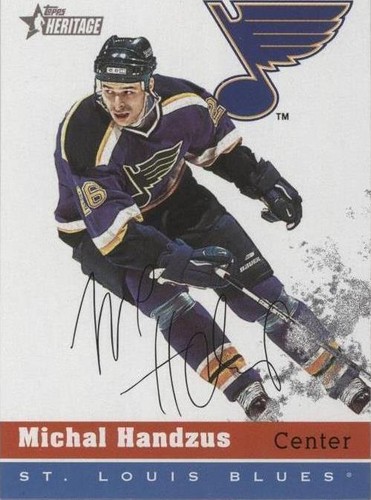 2000-01 Topps Heritage - Michal Handzus #180