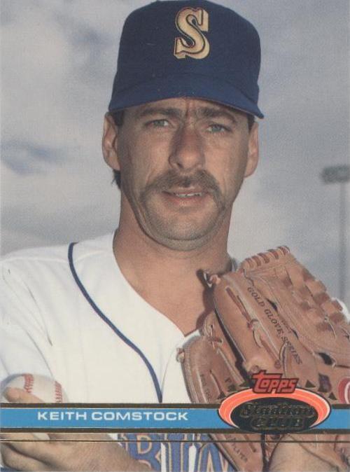 1991 Topps Stadium Club - Keith Comstock #556