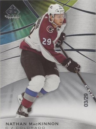 2019-20 Upper Deck SP Game Used - Nathan MacKinnon #94