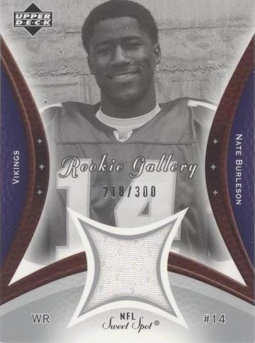 2003 Upper Deck Sweet Spot Nate Burleson #RG-NB