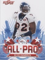 2010 Score Elvis Dumervil #14