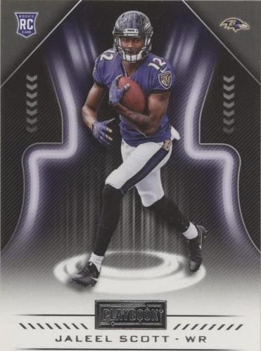 2018 Panini Playbook Jaleel Scott #163