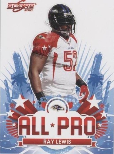 2010 Score Ray Lewis #13