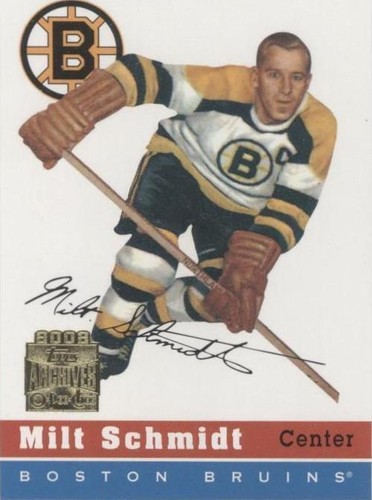2001-02 Topps/O-Pee-Chee Archives - Milt Schmidt #62