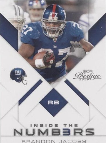 2009 Playoff Prestige Brandon Jacobs #2