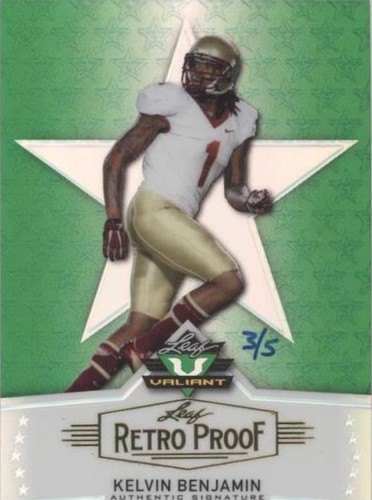 2014 Leaf Valiant Kelvin Benjamin #BA-KB1