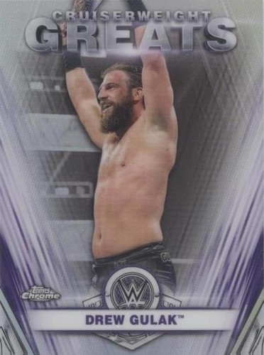 2021 Topps Chrome WWE - Drew Gulak #CG-4