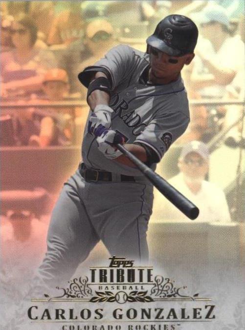 2013 Topps Tribute - Carlos Gonzalez #6