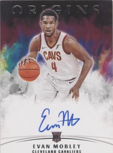 2021-22 Panini Photogenic Evan Mobley Auto Autograph RC