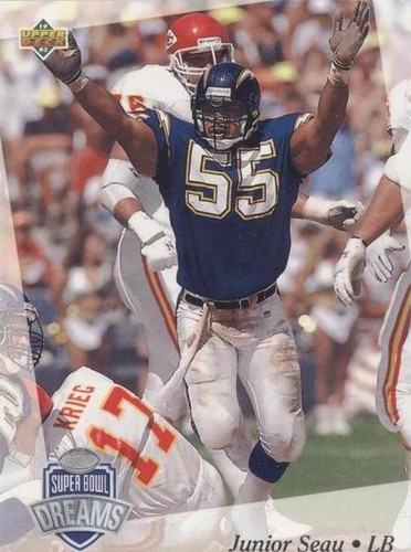 1993 Upper Deck NFL Experience Junior Seau #50