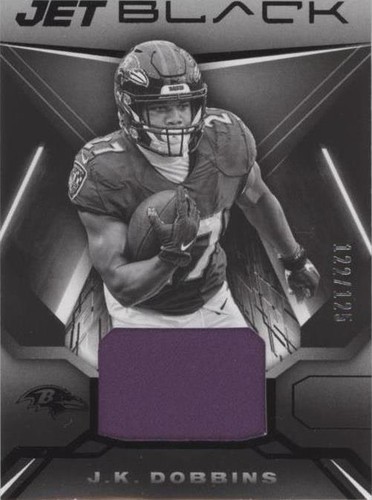 2021 Panini Black J.K. Dobbins #JBM-JD