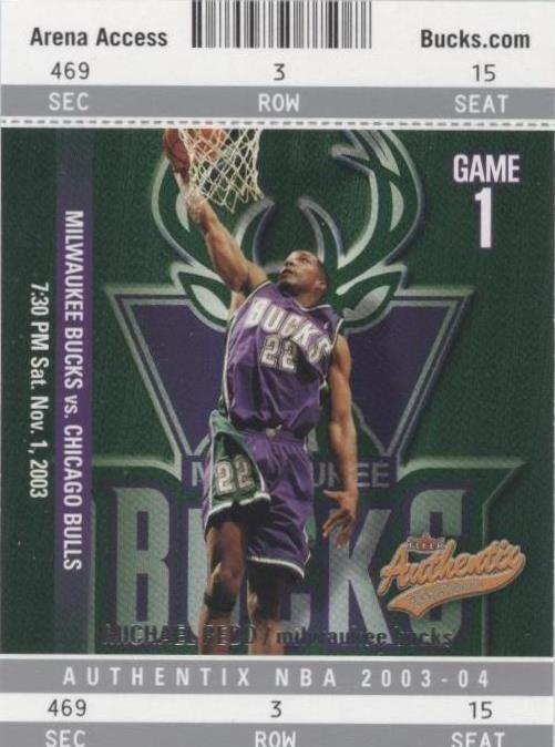 2003-04 Fleer Authentix - Michael Redd #31