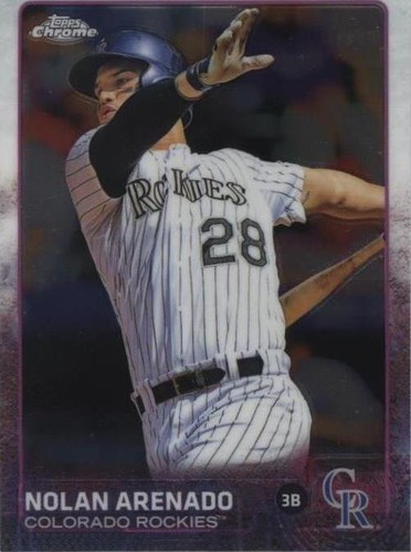 2015 Topps Chrome - Nolan Arenado #66