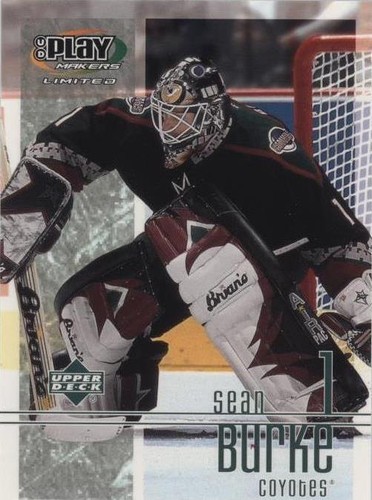 2001-02 Upper Deck Play Makers Limited - Sean Burke #77