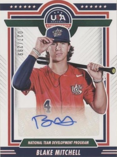 2022 Panini USA Baseball Stars & Stripes - Blake Mitchell #NTDP-BM