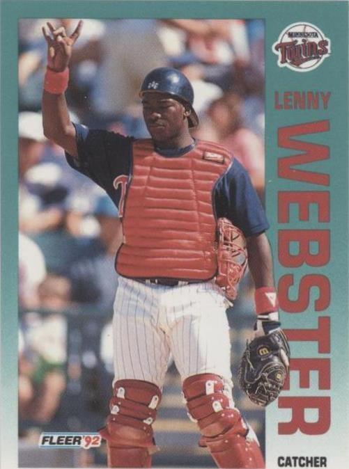 1992 Fleer - Lenny Webster #220