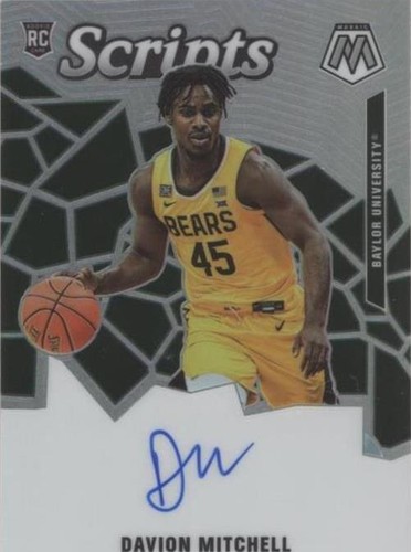 2021-22 Panini Chronicles Draft Picks - Davion Mitchell #MSA-DM