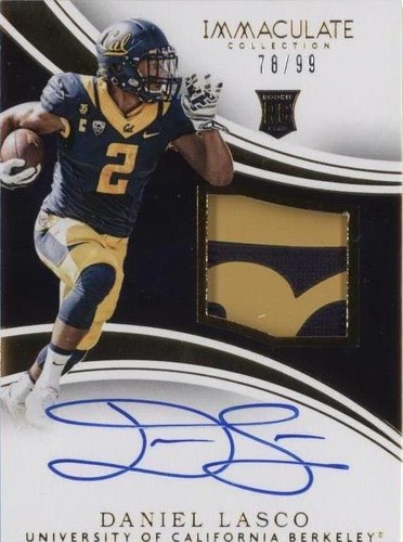 2016 Panini Immaculate Collection Collegiate Daniel Lasco #130