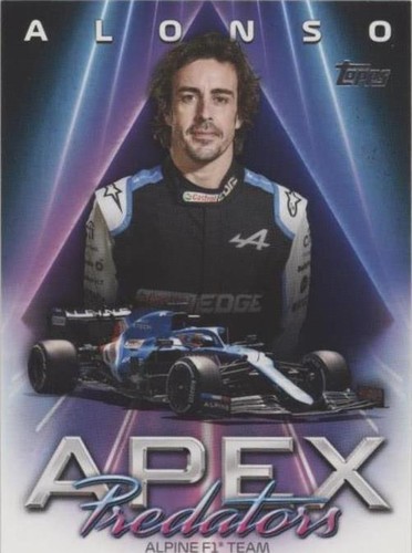 2021 Topps Formula 1 - Fernando Alonso #AP-FA