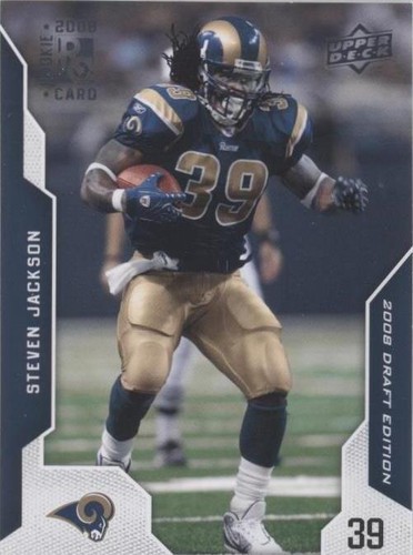 2008 Upper Deck Draft Edition Steven Jackson #190