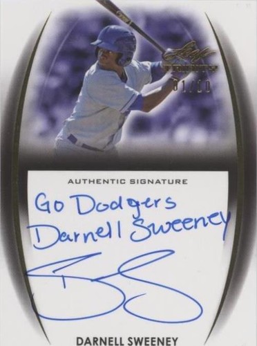 2014 Leaf Trinity - Darnell Sweeney #A-DS1