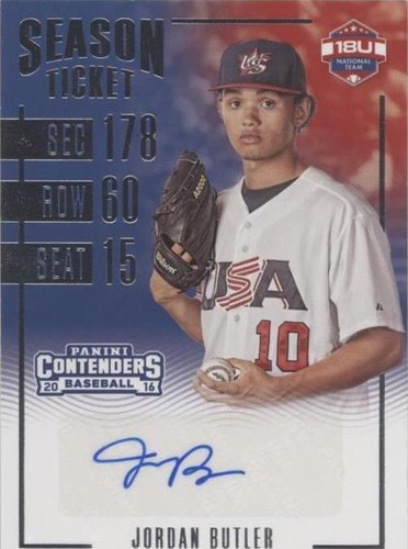 2016 Panini Elite Extra Edition - Jordan Butler #18U-JB