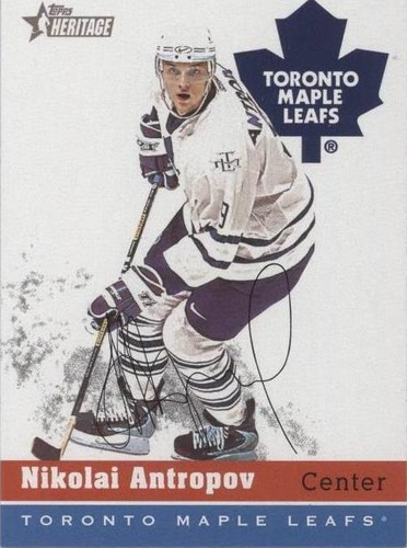 2000-01 Topps Heritage - Nik Antropov #181