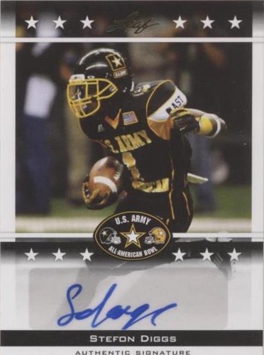 2012 Leaf U.S. Army All-American Bowl Stefon Diggs #BA-SD1