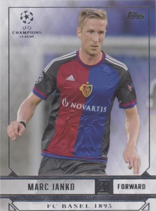 2016-17 Topps UCL Showcase Marc Janko #56