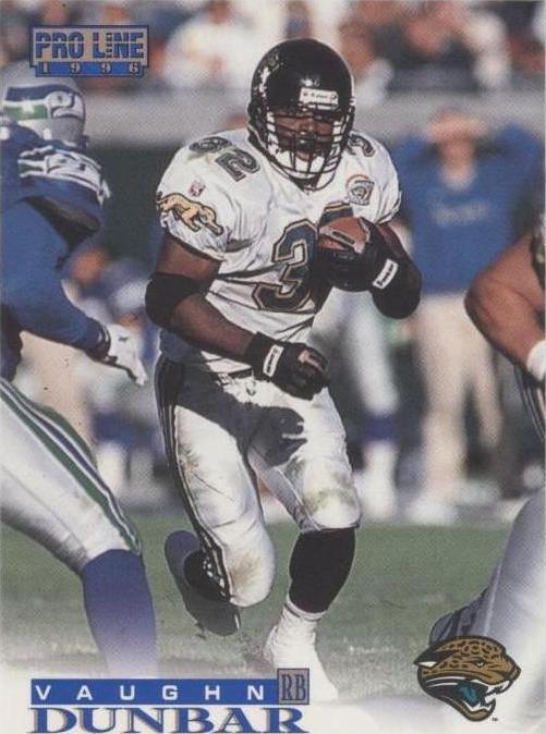 1996 Pro Line Vaughn Dunbar #78