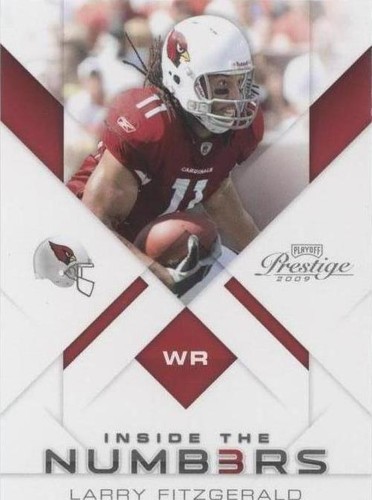 2009 Playoff Prestige Larry Fitzgerald #4