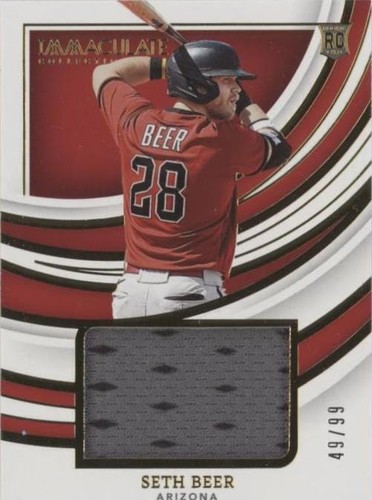 2022 Panini Immaculate Collection - Seth Beer #RRJ-SB