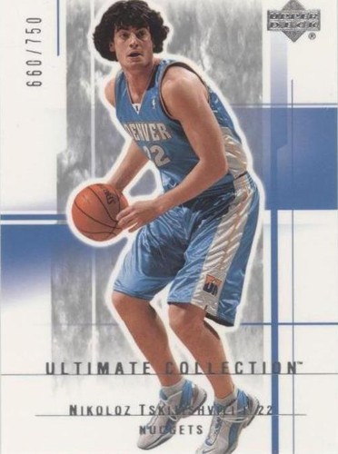 2003-04 Upper Deck Ultimate Collection - Nikoloz Tskitishvili #23