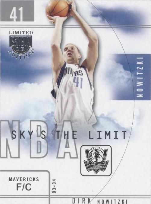 2003-04 Skybox Limited Edition - Dirk Nowitzki #2 SL