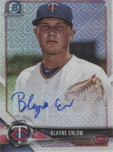 2018 Bowman - Blayne Enlow #BMA-BE