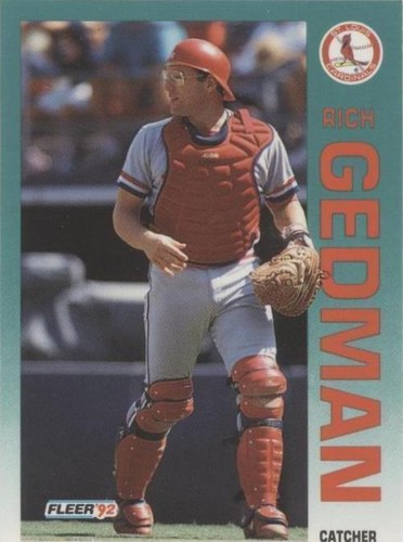 1992 Fleer - Rich Gedman #577