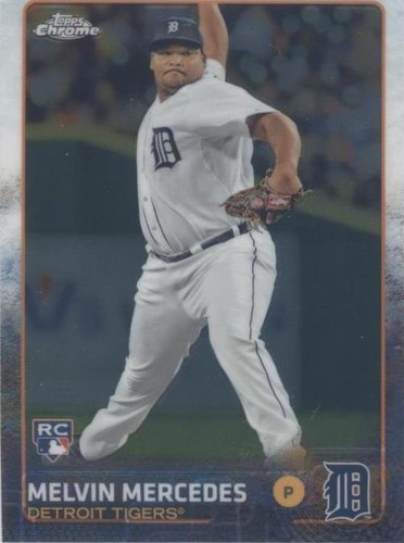 2015 Topps Chrome - Melvin Mercedes #71