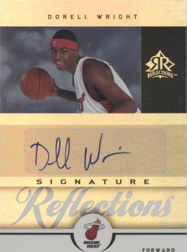 2005-06 Upper Deck NBA Reflections - Dorell Wright #SR-DW