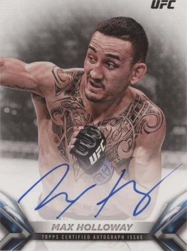 2018 Topps UFC Knockout - Max Holloway #KA-MH