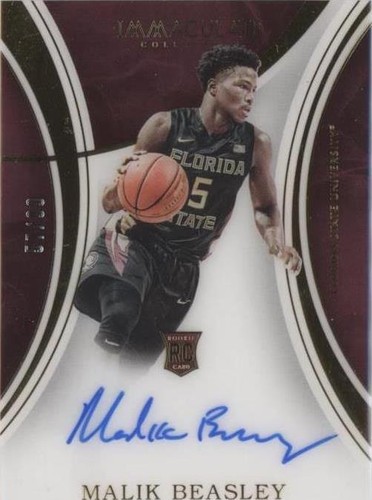 2016-17 Panini Immaculate Collection Collegiate - Malik Beasley #70