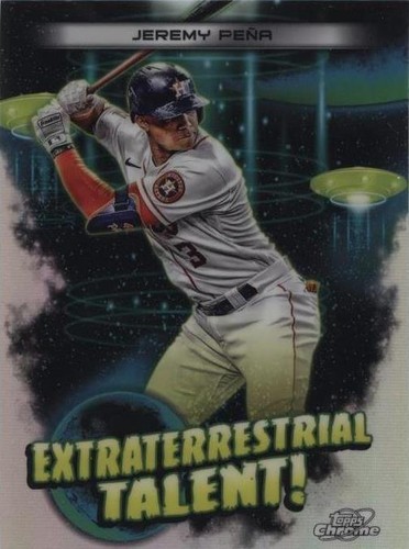 2023 Topps Cosmic Chrome - Jeremy Pena #ET-13