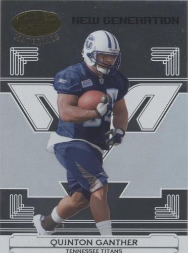 2006 Leaf Certified Materials Quinton Ganther #169
