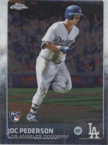 2015 Topps Chrome - Joc Pederson #129