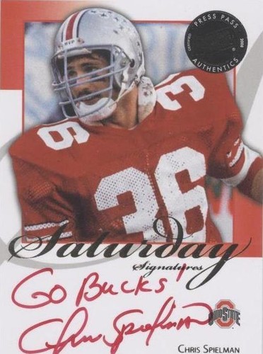 2008 Press Pass Legends Chris Spielman #SS-CS