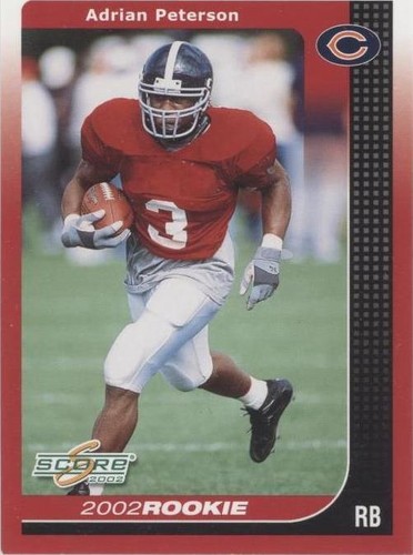 2002 Score Adrian Peterson #268