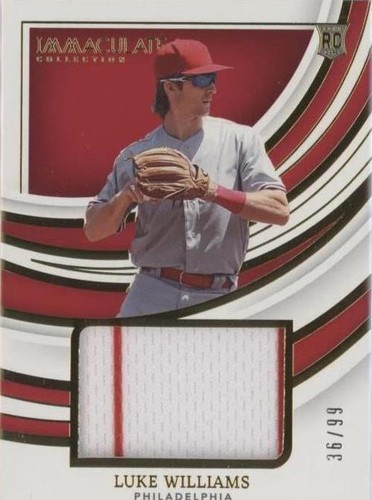 2022 Panini Immaculate Collection - Luke Williams #RRJ-LW