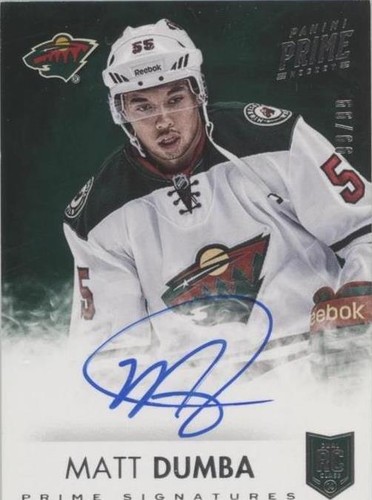 2013-14 Panini Prime - Matt Dumba #S-MDB
