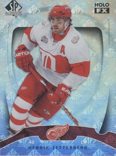 2009-10 SP Authentic - Henrik Zetterberg #FX9